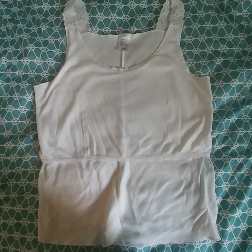 Large White Tanktop